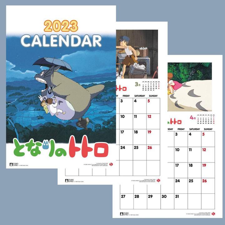 Produktbild Semic Mon Voisin Totoro calendrier 2023 *ANGLAIS* (Englisch)