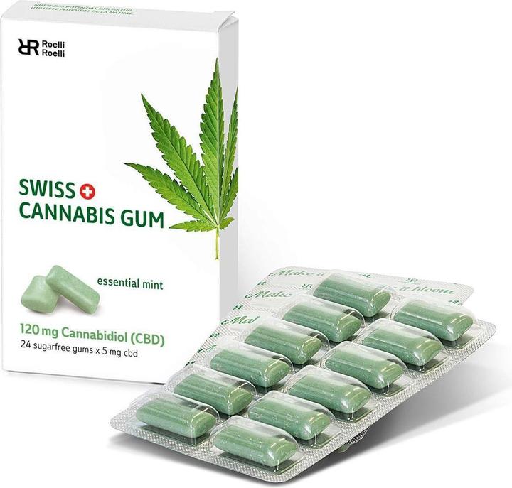 Immagine prodotto Roelli Roelli Gomma da masticare per la Cannabis svizzera (1 pz., 34.50 g)
