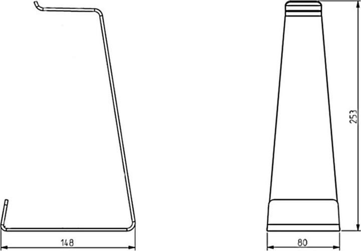 Image du produit Multibrackets Porte-casque