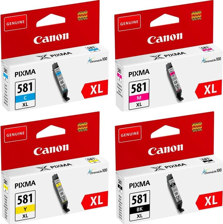 Canon Cli-581xl (M, BK, C, Y)