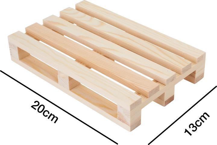 Immagine prodotto Stafil Pallet di legno (12 x 8 cm)