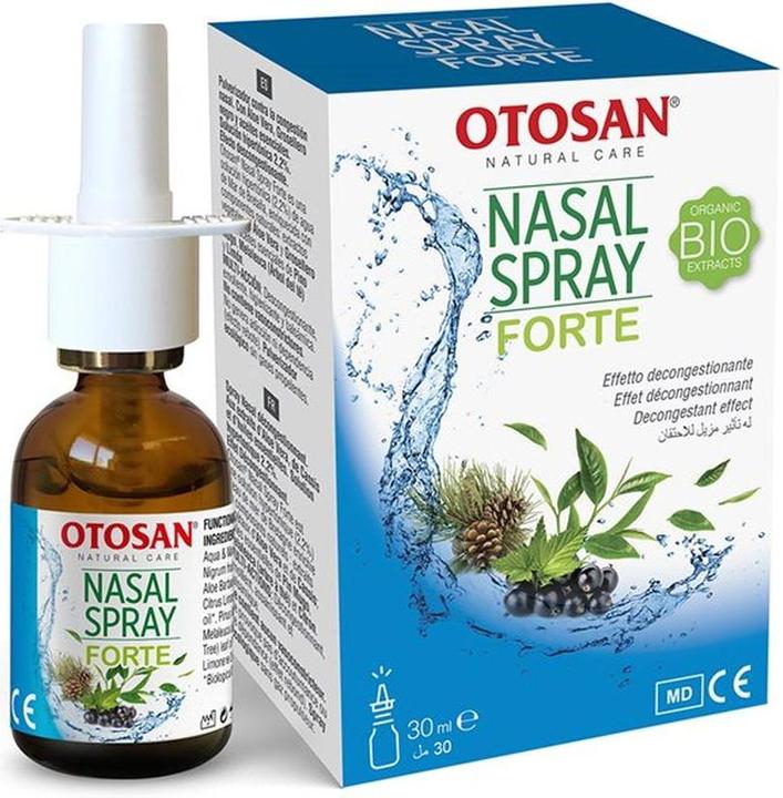 Immagine prodotto Otosan Spray nasale con effetto decongestionante per rinite e febbre da fieno (1 Pezzo/i)
