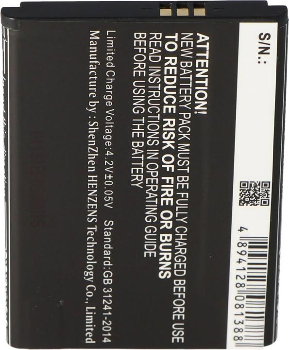 Produktbild Panasonic Akku KX-PRX110 Akku KX-PRX150, KX-PRA10, KX-PRA10EX, KX-PRX110, KX-PRX120, KX-PRX150