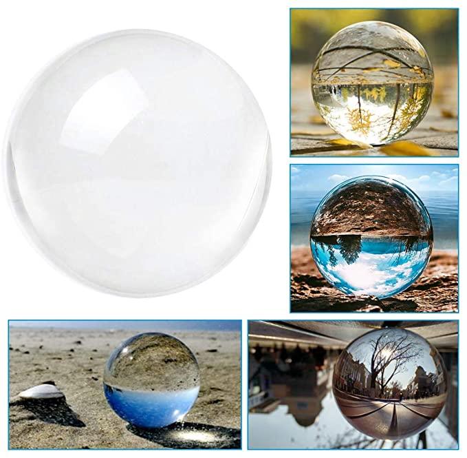 Immagine prodotto PhoneLook Palla di cristallo K9 per fotografia Trasparente brillante Ø 6 cm (Vari)