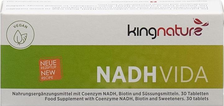 Produktbild Kingnature NADH Vida Tablette 20 mg (30 Stück, Tabletten, 21 g)