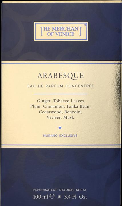 Actual product image The Merchant of Venice Arabesque (Eau de parfum, 100 ml)