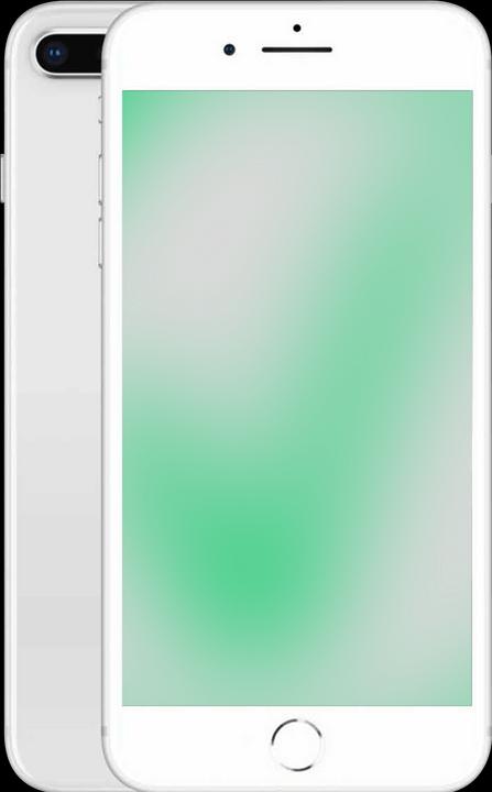 Actual product image Revendo iPhone 8 Plus (64 GB, Silver, 5.50", 12 Mpx, Single SIM, C / Good)