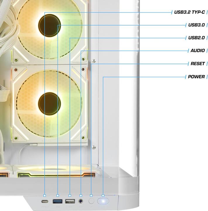Actual product image Kiebel Panorama Curve IX (AMD Ryzen 7 9700X, 32 GB, 2000 GB, GeForce RTX 5070)