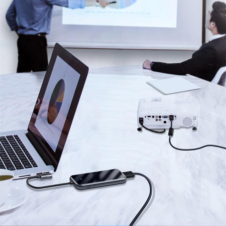 Produktbild Baseus Mirror Series Multifunktioneller Hub (USB-C, 7 Ports)