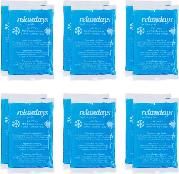 Nutritional values and ingredients Relaxdays 12x cooling pad (12 x, 1230 g)