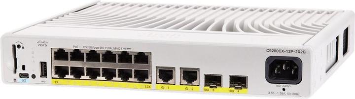 Actual product image Cisco Catalyst 9000 Compact Switch 12 p (12 Ports)