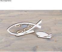 Produktbild Rayher Holzmotive Fische, FSC Mix Credit, natur, 1 Set