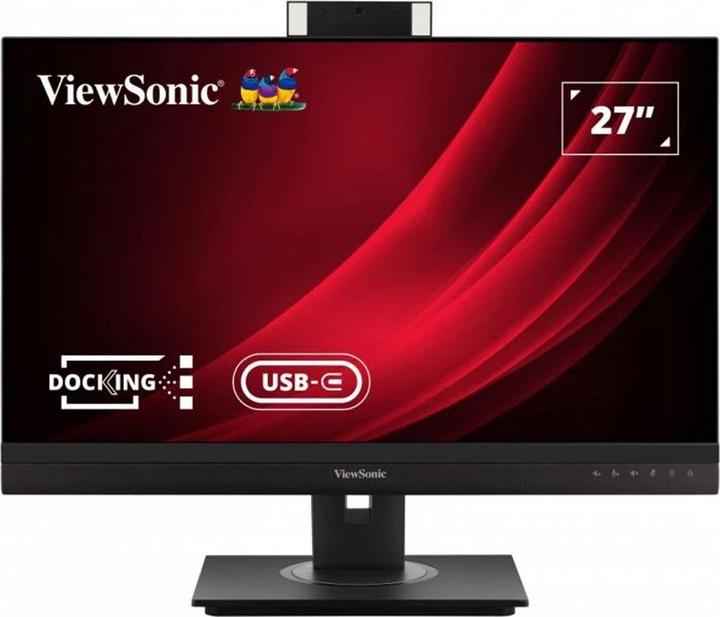 Produktbild Viewsonic VG2756V-2K 68,6cm 27Zoll 16:9 1920x1080 Frameless IPS Monitor with Webcam HDMI DP USB (2560 x 1440 Pixel, 27")