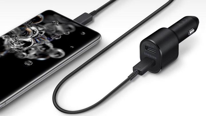 Productafbeelding Samsung DUBBELE SNELLE AUTOLADER 45W & 15W EP-L5300XB ZWART