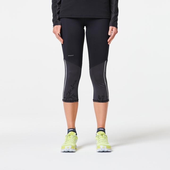 Image du produit Evadict Collant de course 3/4 Trail femme noir/bronze (XXS)