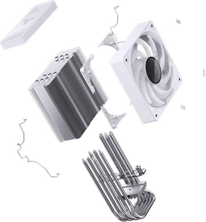 Actual product image Jonsbo CR-1000 V2 RGB - white (154 mm)