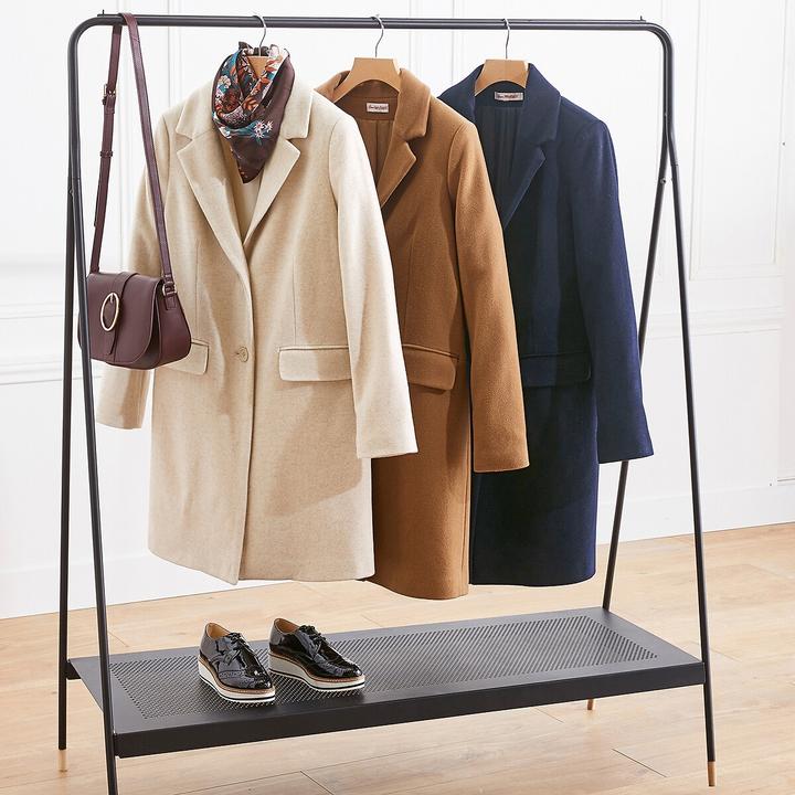 Image du produit Anne Weyburn Manteau mi-long avec fermeture à boutons (46)