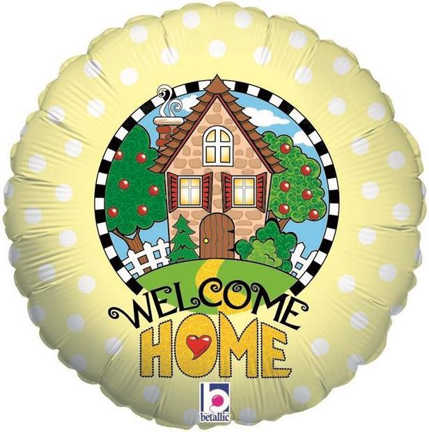 Produktbild Betallic Karaloon - Folienballon "Welcome Home" 46 cm