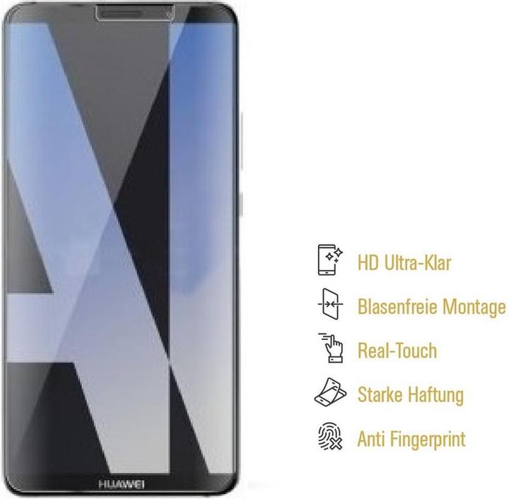 Actual product image Protectorking 6x Premium screen protector 3D CLEAR (6 Piece, Mate 10)