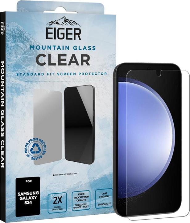 Produktbild Eiger Mountain Glass Clear (1 Stück, Samsung Galaxy S24)