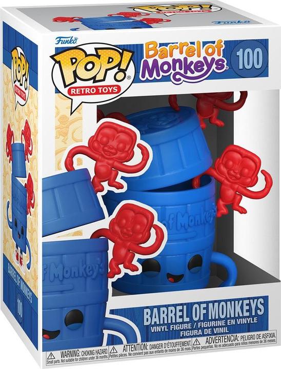 Image du produit Funko Pop! Retro Gaming Merchandise : Barrel of Monkeys (100)