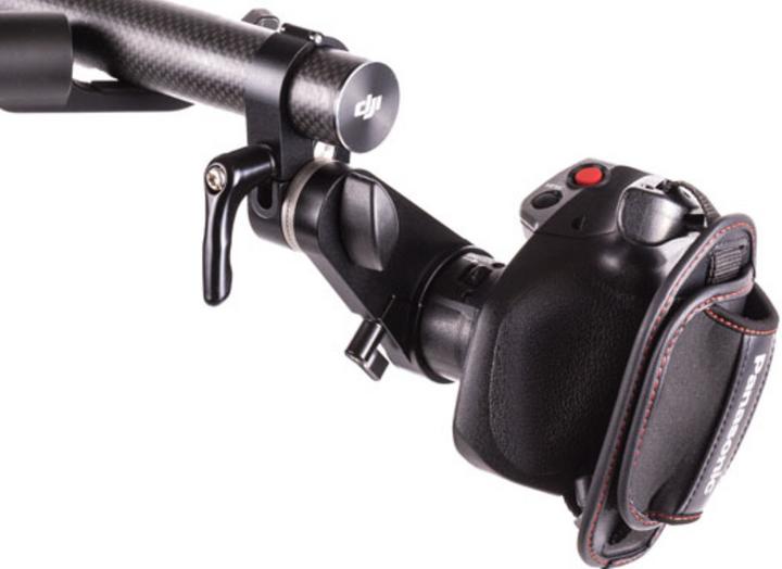 Actual product image Wooden Camera Panasonic EVA1 Handgrip Relocator (ARRI Rosette)