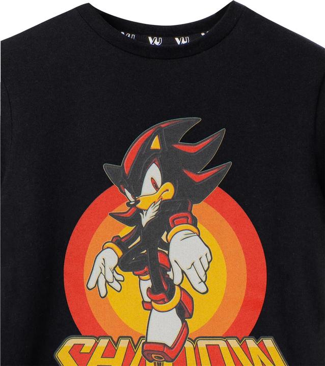 Immagine prodotto Sonic The Hedgehog Maglietta Ombra Anelli Maniche Corte Ragazzi (146, 152)