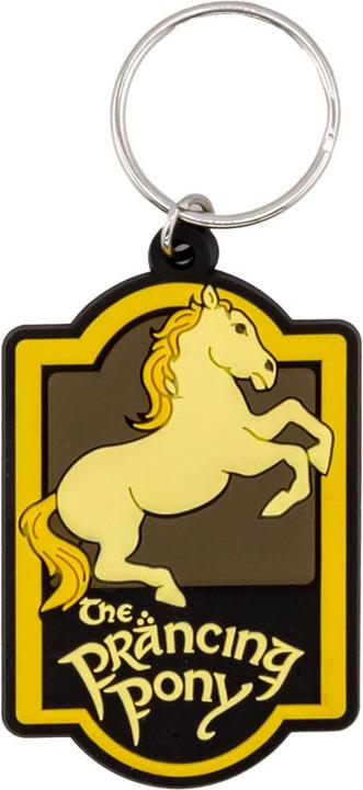 Actual product image Lord of the rings The Prancing Pony PVC Keyring