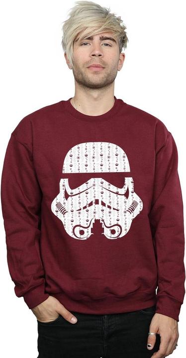 Immagine prodotto Star Wars Christmas Stormtrooper Helmet Felpa Uomo (L)