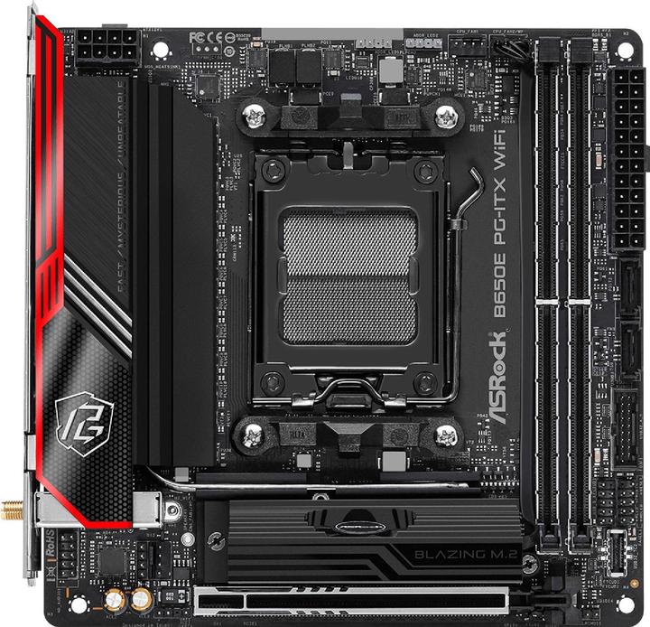 Image du produit AsRock B650E PG-ITX WiFi (AM5, AMD B650E, Mini-ITX)