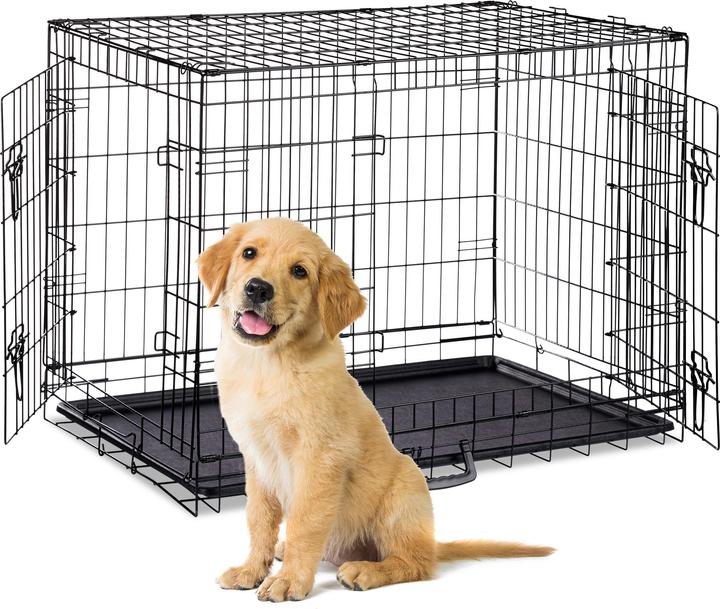 Actual product image Relaxdays Folding Dog Cage Size S-XXXL (Dog, Foldable)