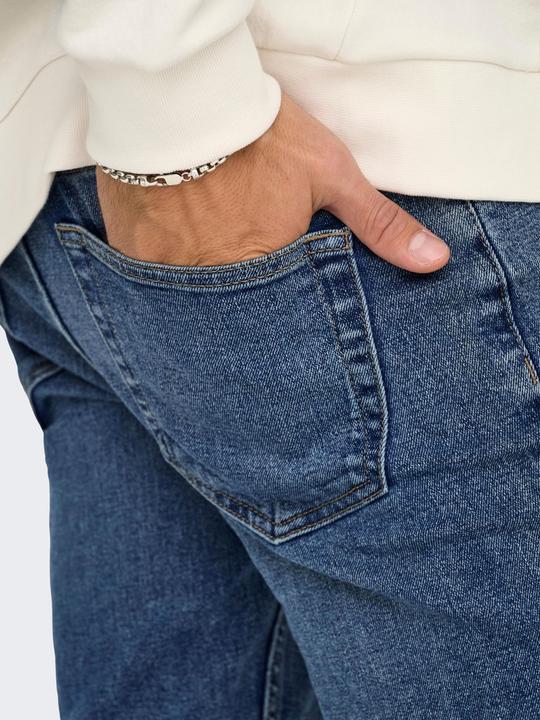 Actual product image Only & Sons ONSLOOM Niedrige Taille Slim Fit Jeans Slim Fit Jeans (W29/L30)
