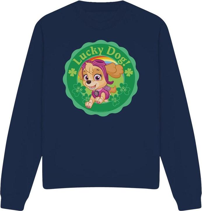 Actual product image Paw Patrol Unisex Adult Lucky Dog St Patricks Day Sweatshirt (XXL)