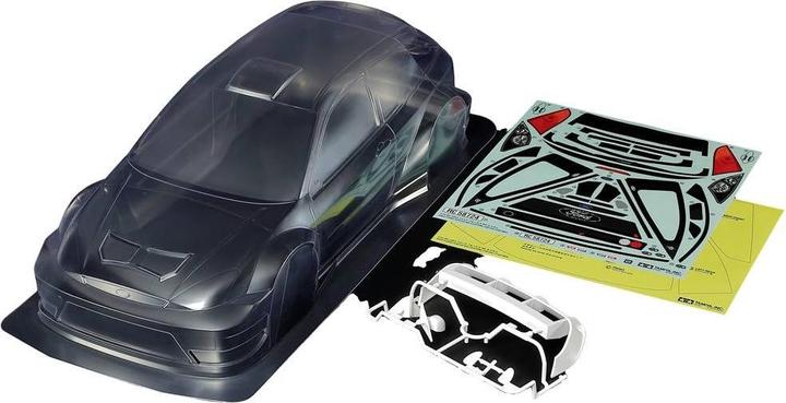 Immagine prodotto Tamiya 1/10 RC 2003 Ford Focus RS Set di parti della carrozzeria personalizzate