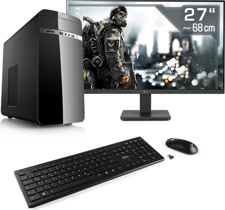 Immagine prodotto CSL Office PC M11330H, layout QWERTZ (DE) (Intel Core i5-12400, 16 GB, 500 GB, UHD Graphics 730)