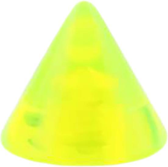 Star Piercing Micro Cone grün transparent (Acryl, ohne Messing)