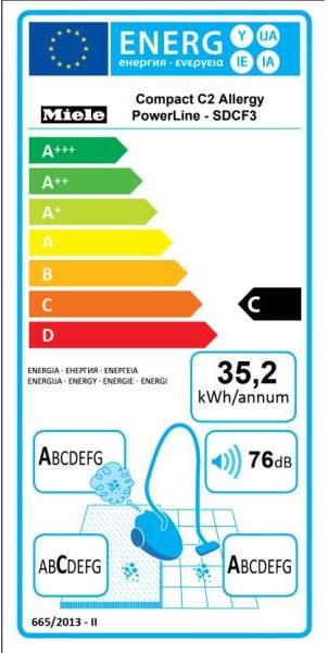 Actual product image Miele Compact C2 Allergy PowerLine