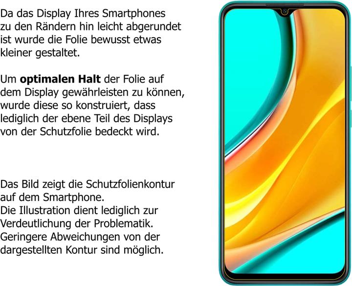 Actual product image Dipos Screen Protector Anti-Glare (5 Piece, Xiaomi Redmi 9)