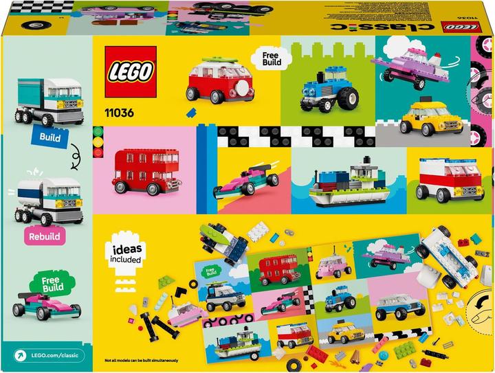Produktbild LEGO Kreative Fahrzeuge (11036, LEGO Classic)
