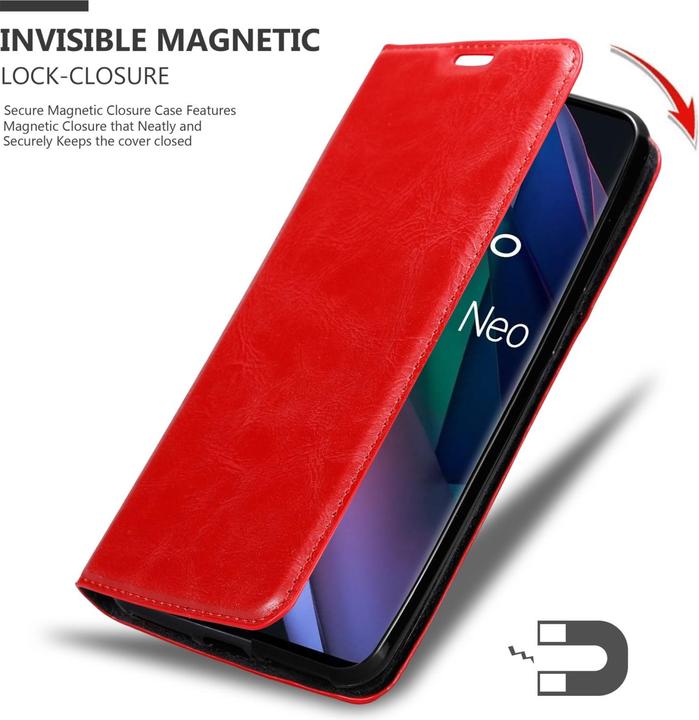 Immagine prodotto Cadorabo Libro Invis. Coperchio magnetico (Oppo Find X3 Neo)