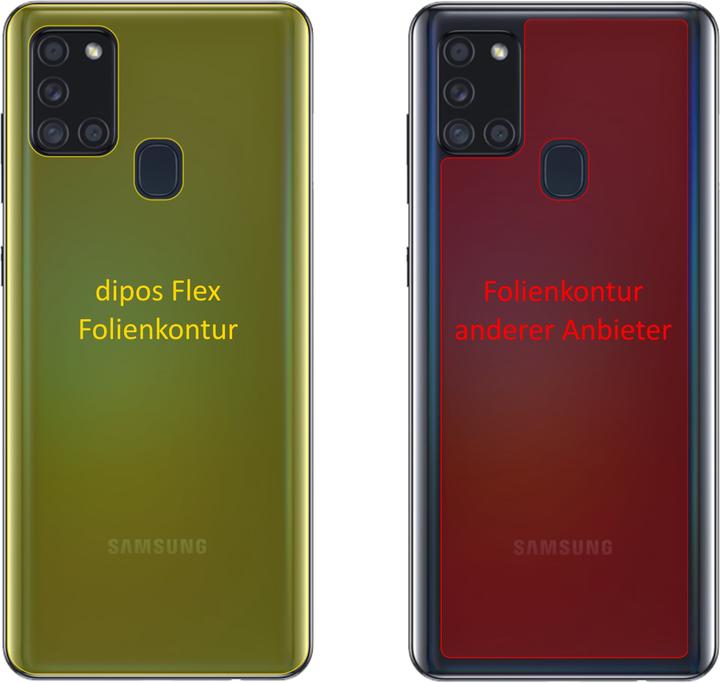 Immagine prodotto Dipos Pellicola Protettiva Full-Cover 3D (3 Pezzo/i, Samsung Galaxy A21s)