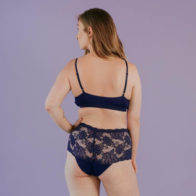 Produktbild Kora mikino Perioden-Panty Hipster Marion Marineblau XS 36 (XS)