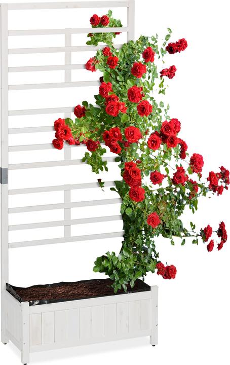 Actual product image Relaxdays Planter Box Trellis Wall (71.50 cm)