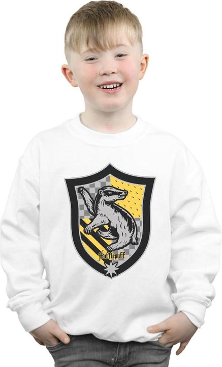 Immagine prodotto Hufflepuff Crest Flat Felpa Ragazzi (152, 158)