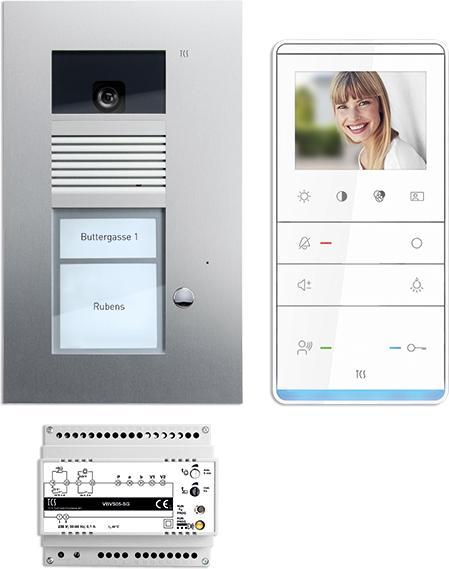Actual product image TCS video:pack UP for 1 residential unit, with PVU17010-0010