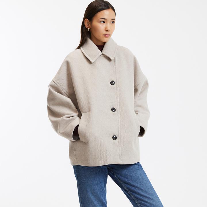 Immagine prodotto La Redoute Collections Kurzmantel mit Knopfverschluss (38)