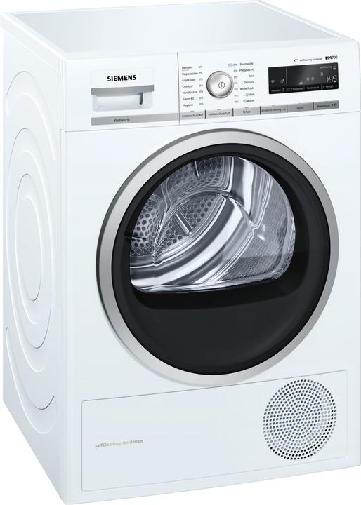 Produktbild Siemens WT7WH540 (8 kg, Rechts, EU-Stecker)