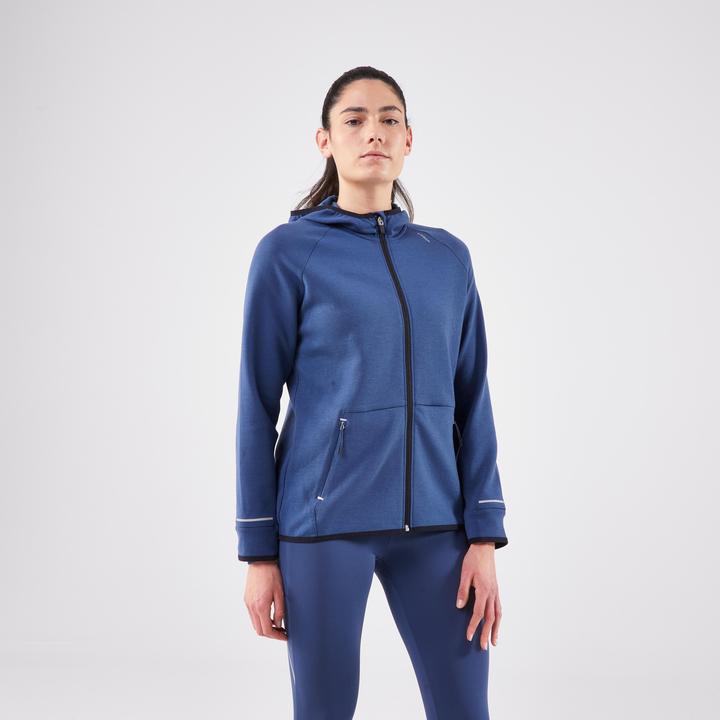 Produktbild Kiprun Laufjacke Damen warm - Run 500 Warm blau (M)