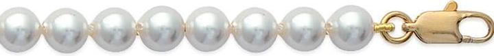 Produktbild Lara Vergoldetem Messing ARMBAND - 19 - MALLORCA-PERLE (Vergoldet)