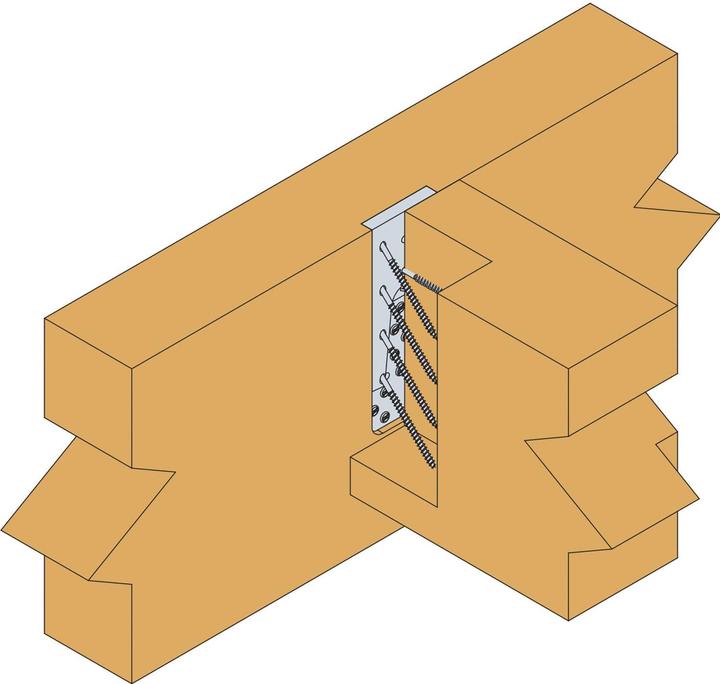Produktbild Simpson Sst Passverbinder (Rundholzverbinder, 1 Stk.)
